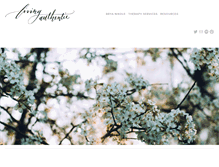 Tablet Screenshot of livingauthentic.org